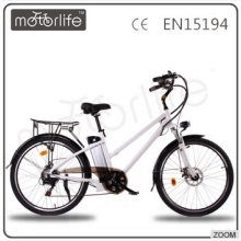 MOTORLIFE/OEM EN15194 BRAND 36V 250W 26inch electric bicycle for adults